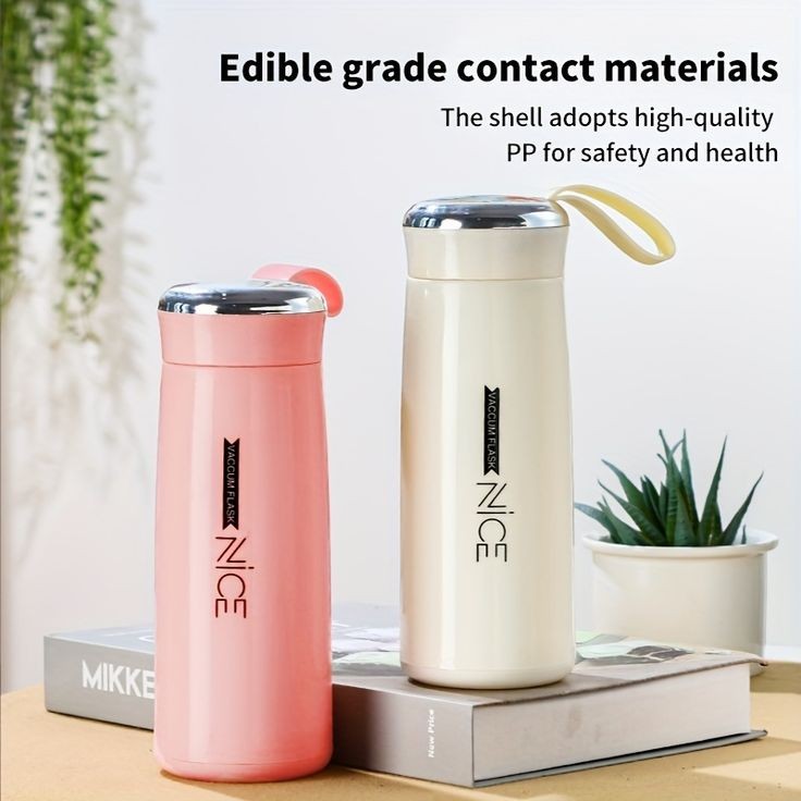 Cute Vacuum Flask for Office, School & Travel | Thermal Insulated Bottle