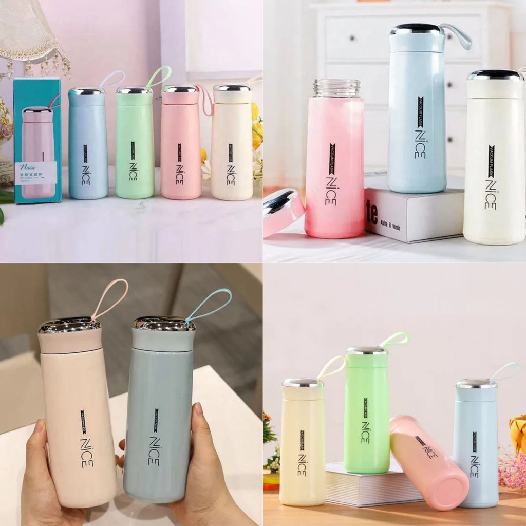Cute Vacuum Flask for Office, School & Travel | Thermal Insulated Bottle